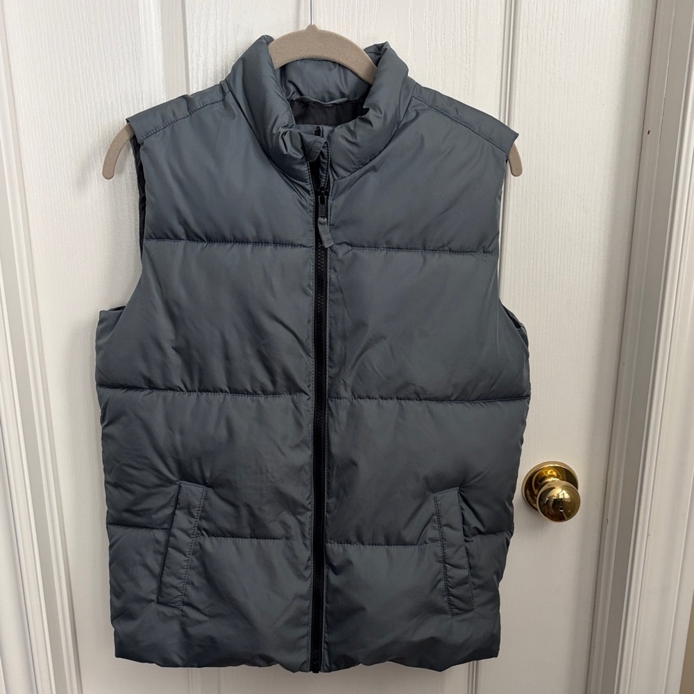 Old Navy Kids Navy Puffer Vest Gray OR Blue